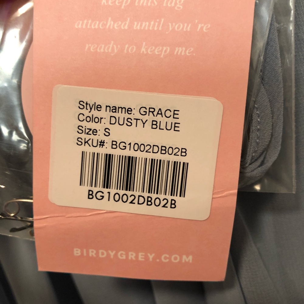 🆕Birdy Grey👗size small🦋color: Dusty  blue💙